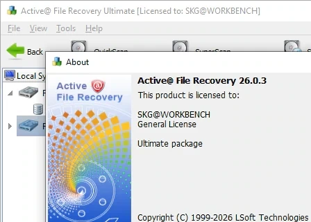 Active File Recovery