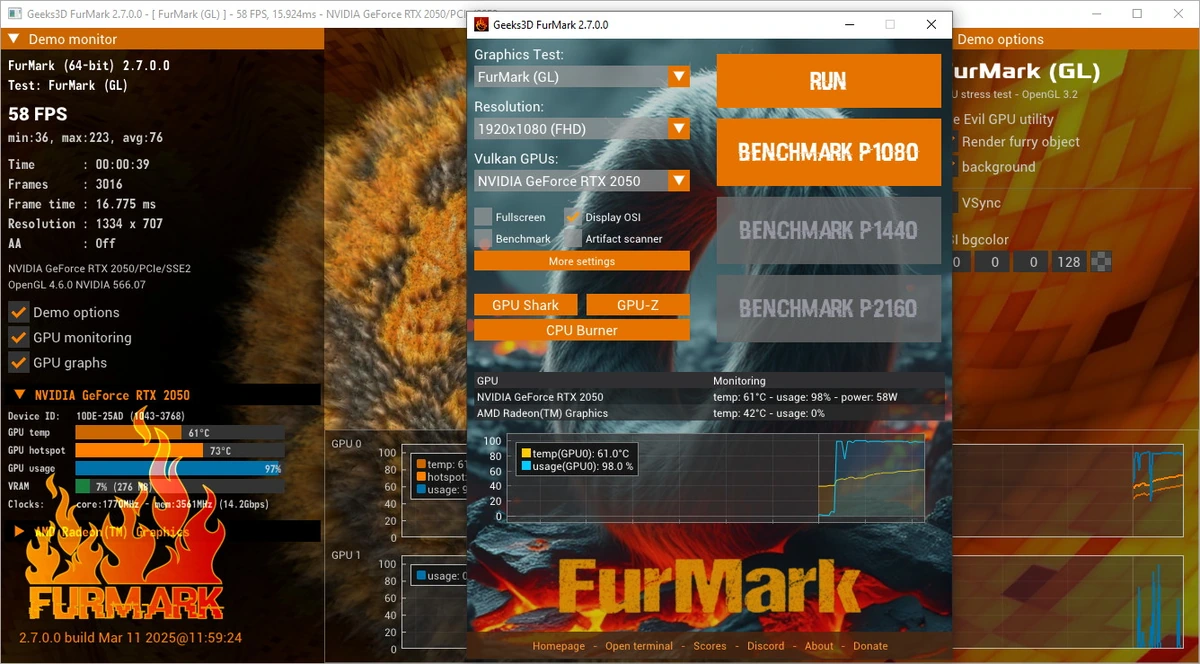 FurMark — изображение 2
