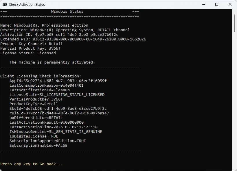 Microsoft Activation Scripts — изображение 2